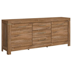 Komoda Gent 200 cm z 2 drzwiami i 3 szufladami dab stirling