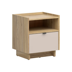 Szafka nocna Dalva 50 cm dab mauvella/kaszmir