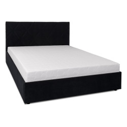 _ozko Bellano A 160x200 tapicerowane czarne