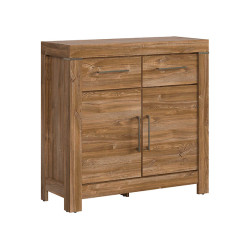 Komoda Gent 101 cm z 2 drzwiami i 2 szufladami dab stirling