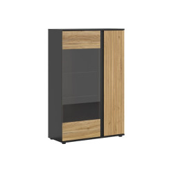 Witryna Luen 95 cm dab tegola/dab mauvella