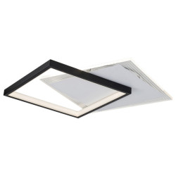 Lampa sufitowa Malcolm czarno-biala LED 1x35W Neutralna biel 2150lm Rabalux
