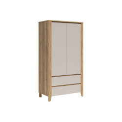 Szafa dwudrzwiowa Sawira II 106 cm dab mauvella/kaszmir
