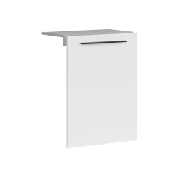 Front zmywarki Milino 45 cm bialy alpejski