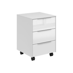 Kontener biurowy Nevada 40 cm z 3 szufladami bialy