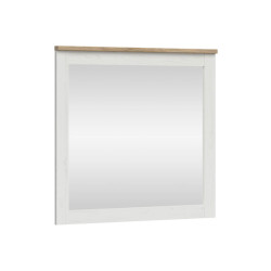 Lustro scienne Loksa 90,5x96 cm biale