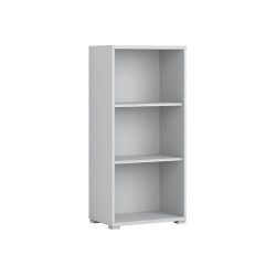 Regal Office Lux 53 cm z 2 polkami szary