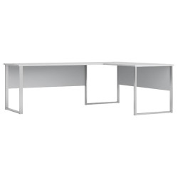 Biurko narozne Office Lux 223x170 cm jasnoszare