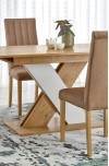 XARELTO stol rozkladany dab lancelot - bialy